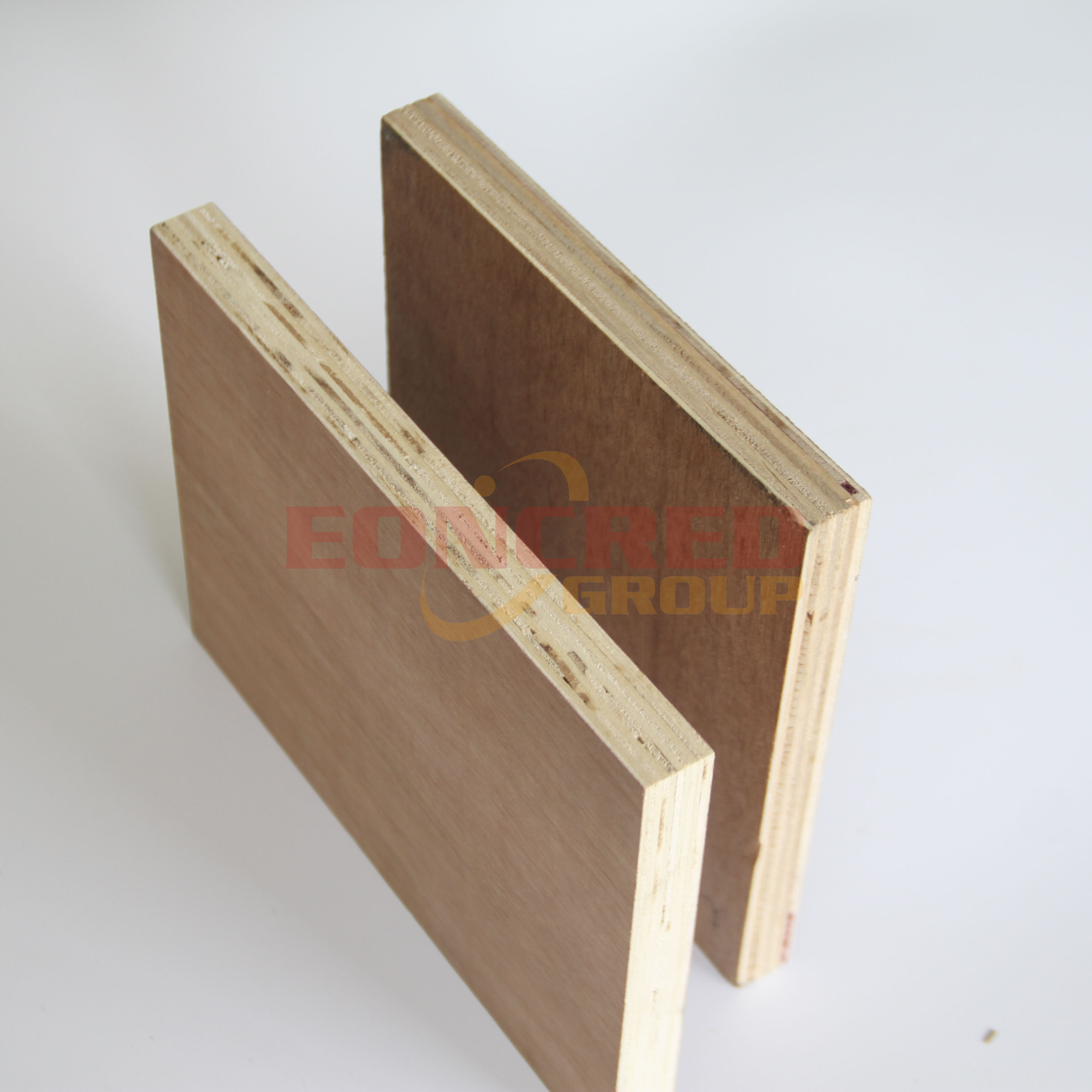 12mm 18mm Poplar Birch Eucalyptus Pine Wood Veneer Faced Commercial