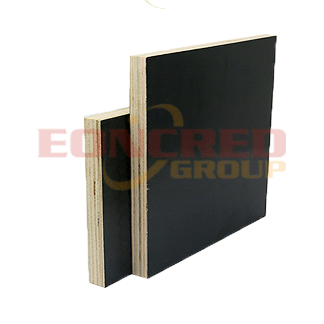 1220x2440mm 4x8 Shuttering Poplar Black Film Faced Plywood