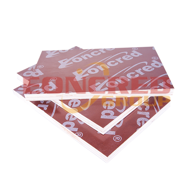 10mm 4x8 Poplar Red Film Faced Plywood for Construction