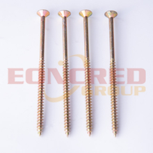  M4 120mm brass furniture screw