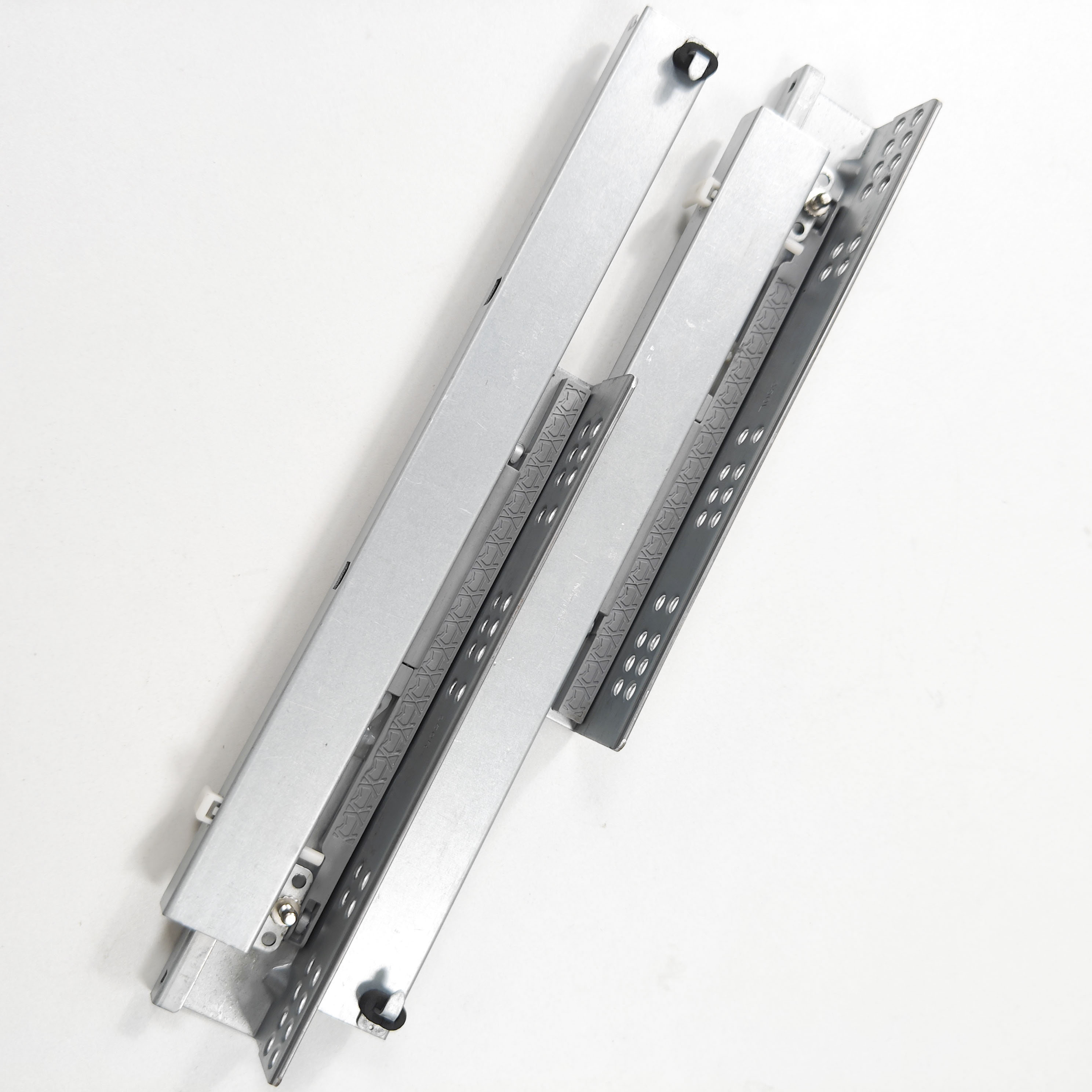 Furniture Kitchen Cabinet 45mm Stainless Steel Full Extension 3 Fold Ball Bearing Telescopic Channel Drawer Slide S4501